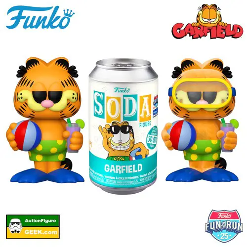 Garfield Beach Soda - FOTR Exclusive with Goggles Flocked Chase - Limited to 30000 Pieces