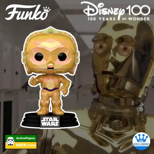 NEW Disney 100 - C3-PO Facet Funko Pop! Exclusive