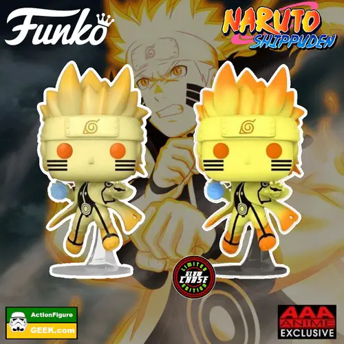 NEW Naruto - Kurama Link Mode Funko Pop! with Glow Chase