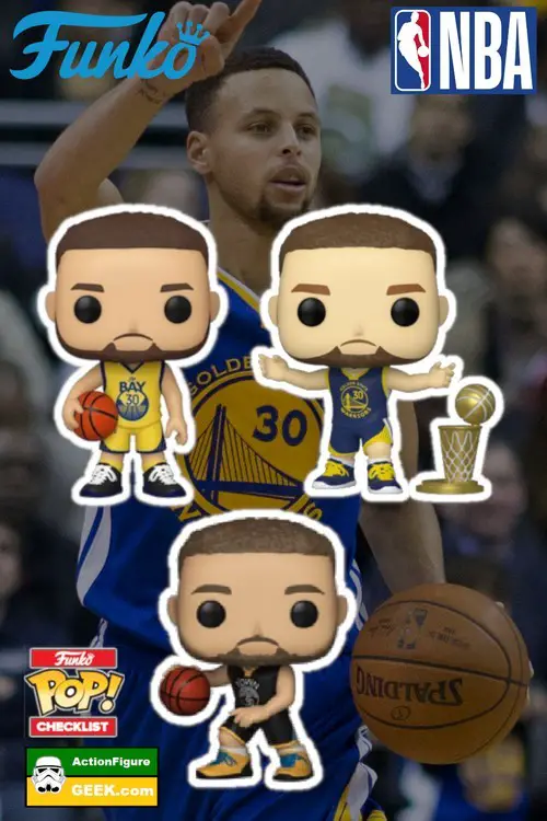 Steph Curry Funko Pop! Checklist - Buyers Guide -Gallery