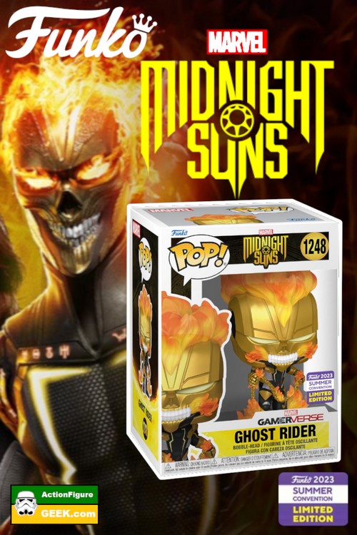 New Marvel Midnight Suns Ghost Rider Funko Pop!