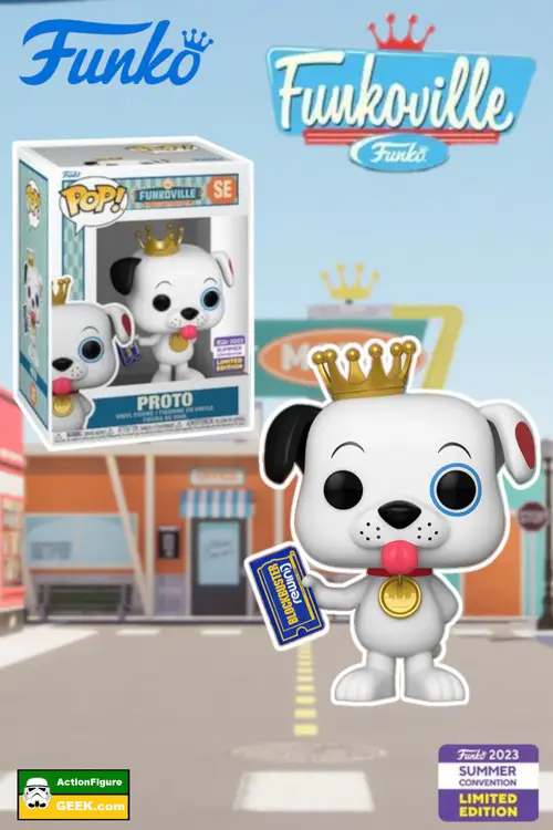 Proto The Dog Funko Pop! SDCC 2023 and GameStop Exclusive