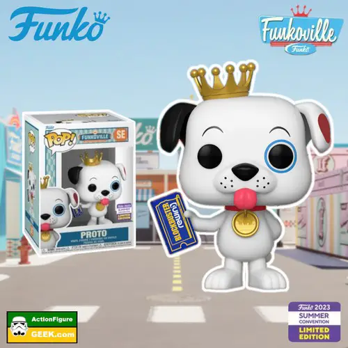 Proto The Dog Funko Pop! SDCC 2023 and GameStop Exclusive