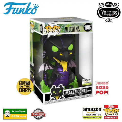1106 Maleficent as Dragon 10-inch GITD Amazon Exclusive and Special Edition