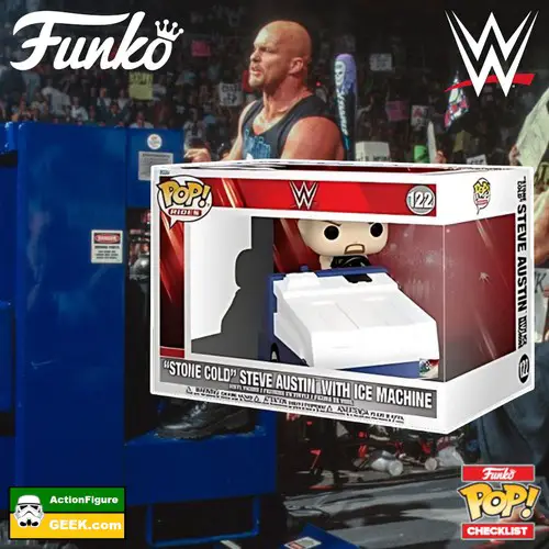 122 "Stone Cold” Steve Austin with Ice Machine Funko Pop Rides! Best New WWE Funko Pops