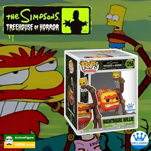 1266 The Simpsons - Nightmare Willie Funko Pop! Exclusive