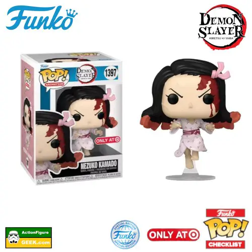 1397 Nezuko Kamado (Leaping) Target Exclusive and Funko Special Edition