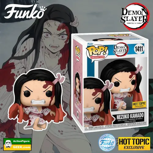 1411 Nezuko Kamado Hot Topic Exclusive and Special Edition