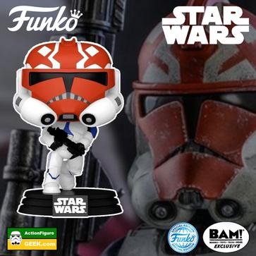 Figure Funko POP! Star Wars: The Clone Wars - 332nd Company Trooper #627  (Exclusive) 