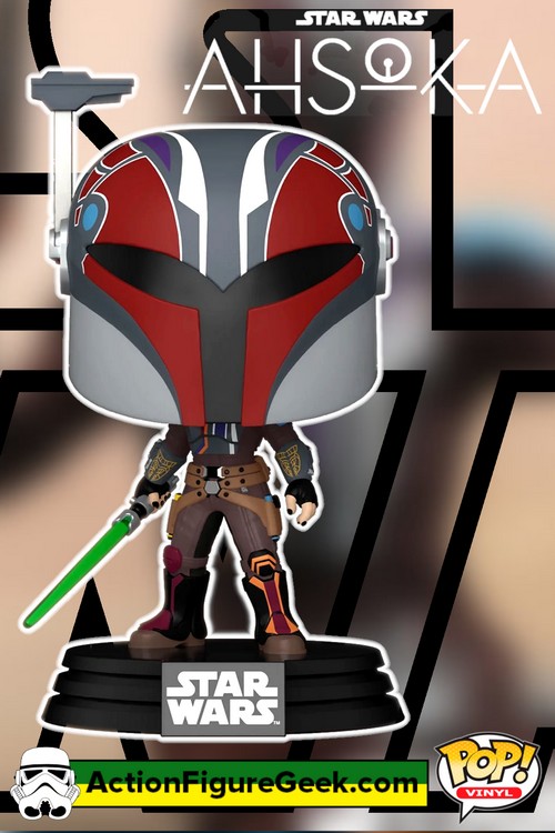 750 Star Wars - Ahsoka Series 3 Sabine Wren (Mandalorian Armor) Funko Pop!