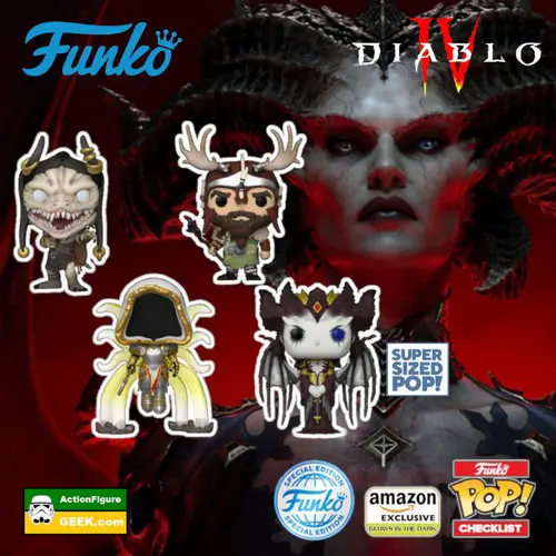 All the new Diablo IV Funko Pops!
