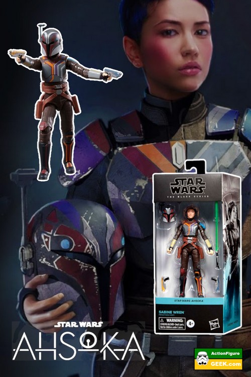 NEW Star Wars Sabine Wren (Ahsoka) Black Series Action Figure