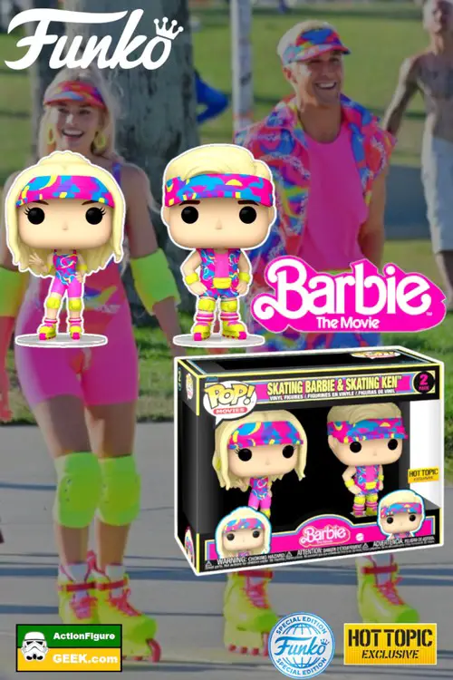 Skating Barbie & Skating Ken Funko Pop!