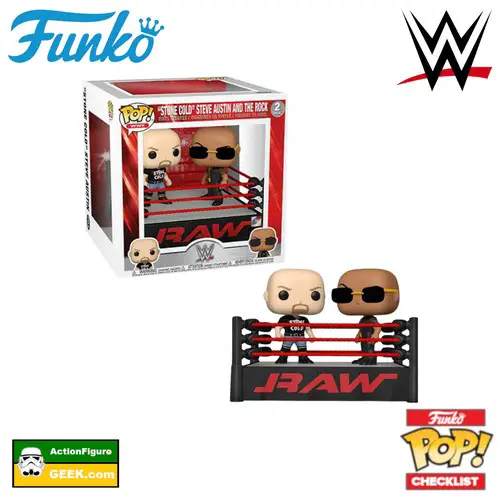 Stone Cold Steve Austin and the Rock 2-Pack Funko Pop!