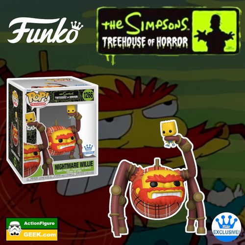 1266 The Simpsons - Nightmare Willie Funko Pop! Exclusive