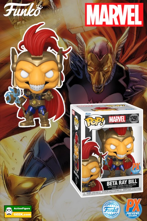 1291 Marvel Beta Ray Bill Funko Pop! PX Exclusive and Special Edition