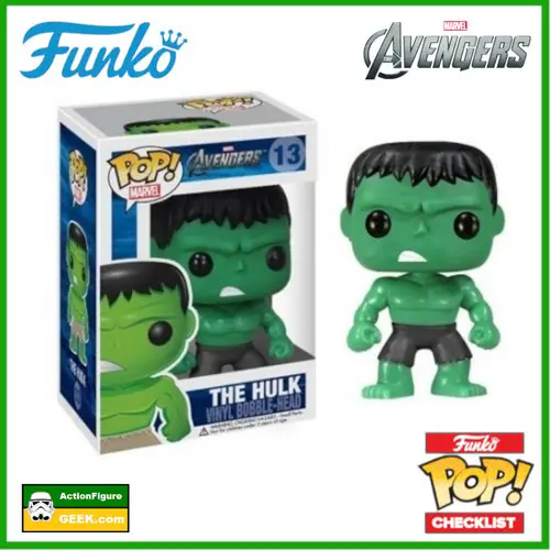 13 The Hulk - Avengers Funko Pop!