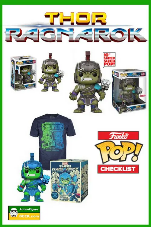 241 Hulk Gladiator - Thor: Ragnarok and Hulk Gladiator 10" - Target and Hulk Neon - Target Box Bundle