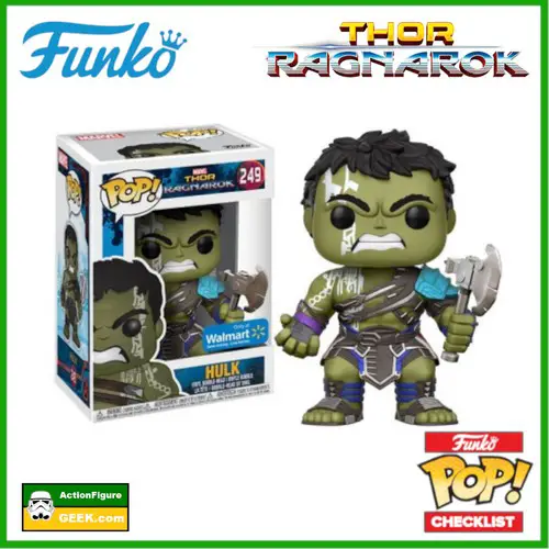 249 Hulk No Helmet - Walmart Exclusive and Funko Exclusive - Hulk Funko Pop! Figures