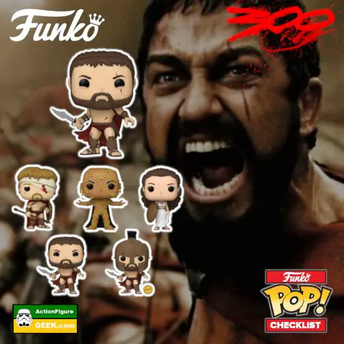 300 Movie Funko Pops! Checklist and Buyers Guide - WB100
