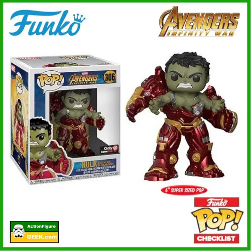306 Hulk 6" (Busting out of Hulkbuster) - GameStop Exclusive - Hulk Funko Pop! Figures