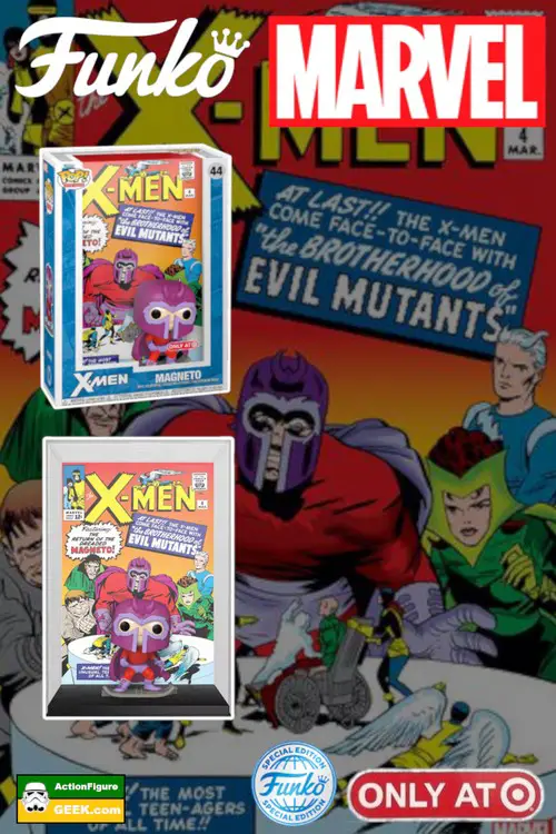 Exclusive Magneto Comic Cover Funko Pop! – Uncanny X-Men #4