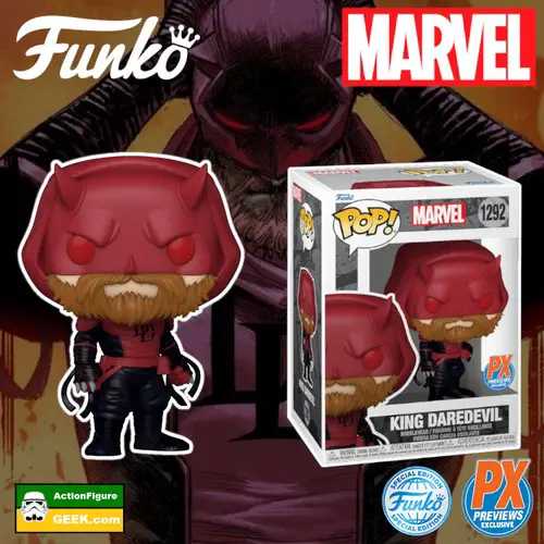 NEW King Daredevil Funko Pop! PX Previews Exclusive and Funko Special Edition
