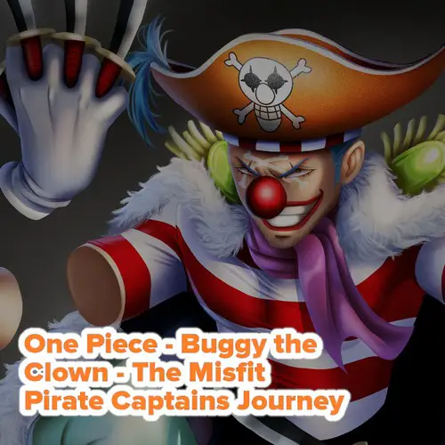 One Piece Buggy the Clown - The Misfit Pirate Captains Journey