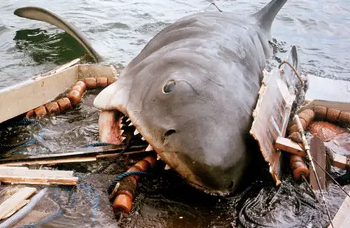 1. Jaws (1975) - Directed by Steven Spielberg - Top 10 Best Shark Movies Ever Made