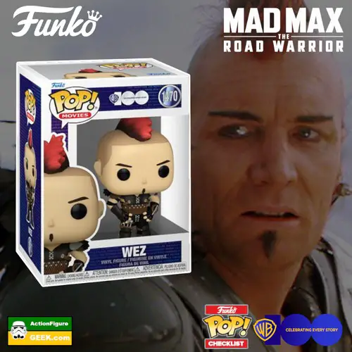 1470 Mad Max 2 Road Warrior Wez Funko Pop! Vinyl Figure