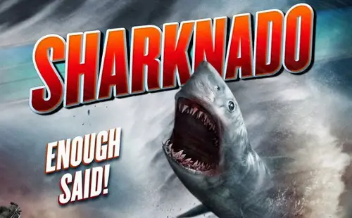 9. Sharknado (2013) - Directed by Anthony C. Ferrante - Top 10 Best Shark Movies Ever Made