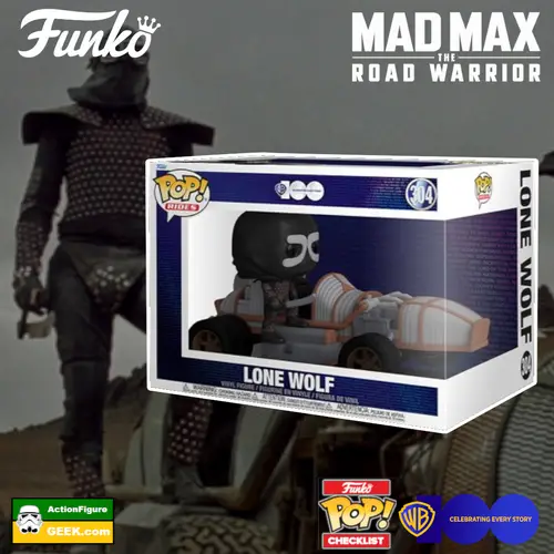 304 Mad Max 2 Road Warrior Lone Wolf Deluxe Funko Pop! Rides 