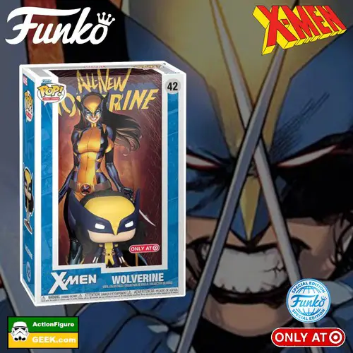 42 Marvel X-Men – All-New Wolverine #1 Funko Pop Comic Cover Target Exclusive and Special Edition