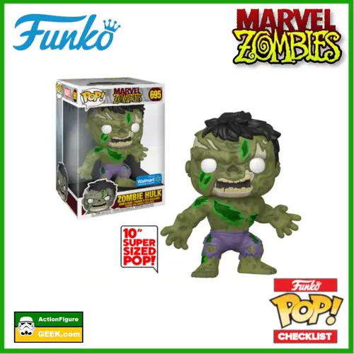 695 Zombie Hulk 10-inch Walmart Exclusive and Special Edition