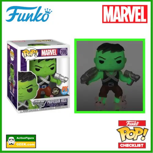 705 Professor Hulk 6-inch Px Previews and Special Edition with Glow Chase Variant