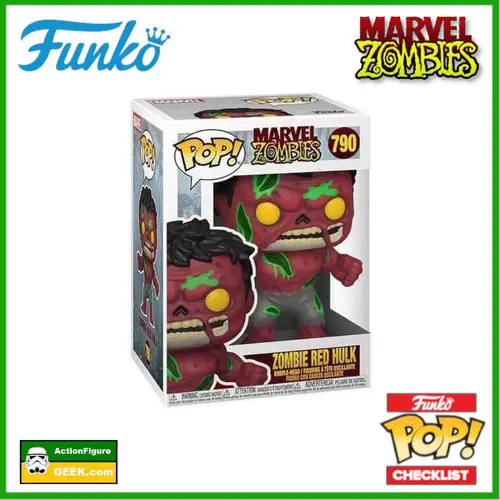 790 Zombie Red Hulk Funko Pop!