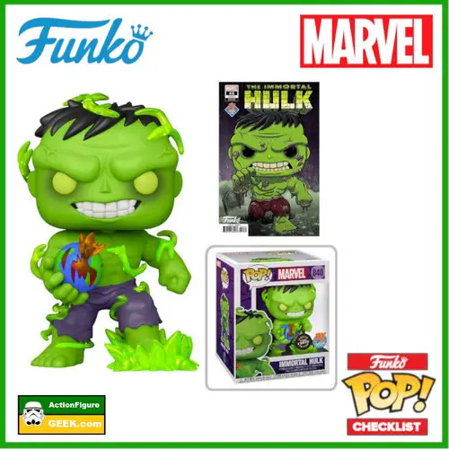 840 Immortal Hulk Px Previews and Funko Special Edition with Glow Chase 