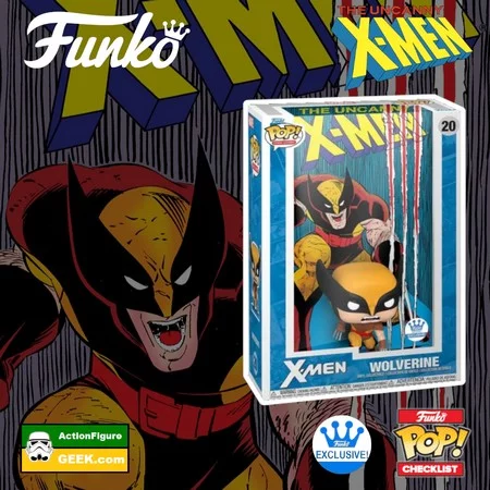20 Wolverine: The Uncanny X-Men Funko Pop! Comic Cover