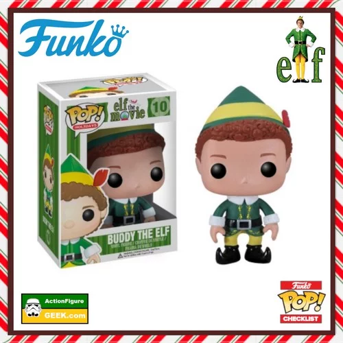10 Buddy the Elf - Holidays Funko Pop!