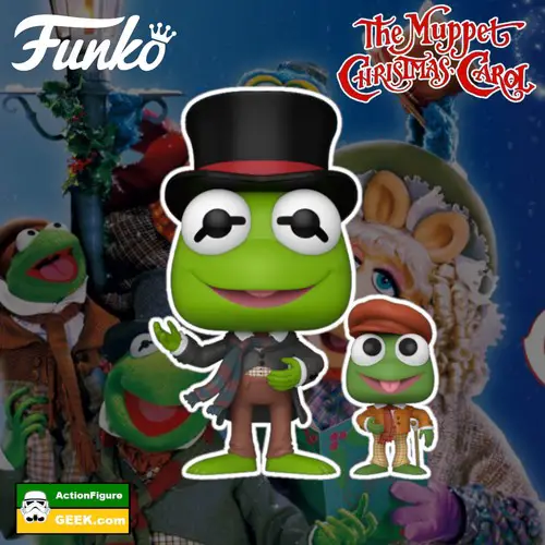 1457 The Muppet Christmas Carol Bob Cratchit with Tiny Tim Funko Pop!