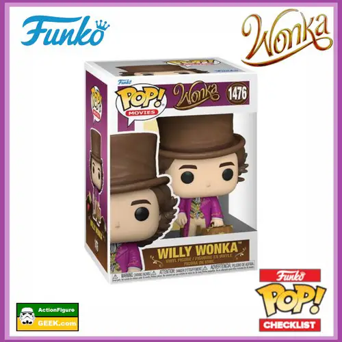 1476  Willy Wonka Funko Pop! - Willy Wonka Funko Pops - Ultimate Checklist and Buyers Guide