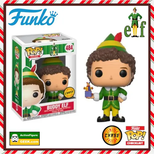 484 Buddy Elf with Jack In A Box Chase Variant Funko Pop!