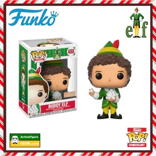 488 Buddy Elf with Snowballs - BoxLunch Exclusive and Special Edition