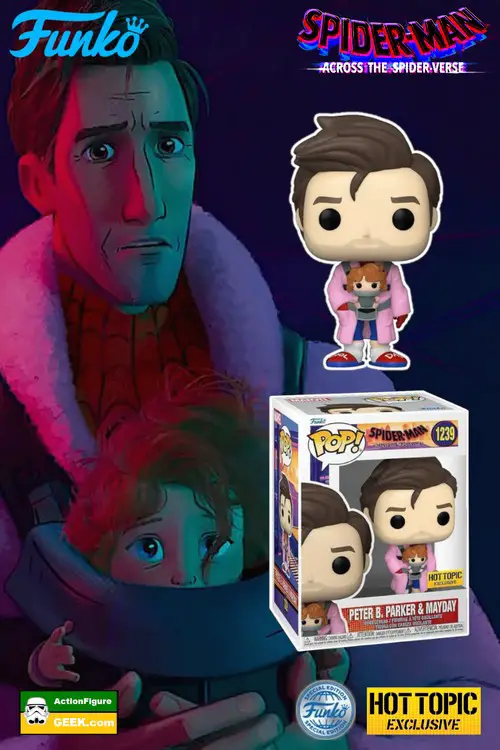 Peter B. Parker and Mayday Funko Pop!