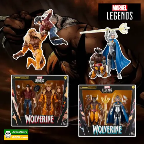 New Marvel Legends Wolverine Action Figure 2-Packs
