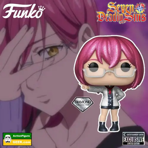 1498 Seven Deadly Sins Gowther Diamond Glitter Funko Pop! Entertainment Earth Exclusive