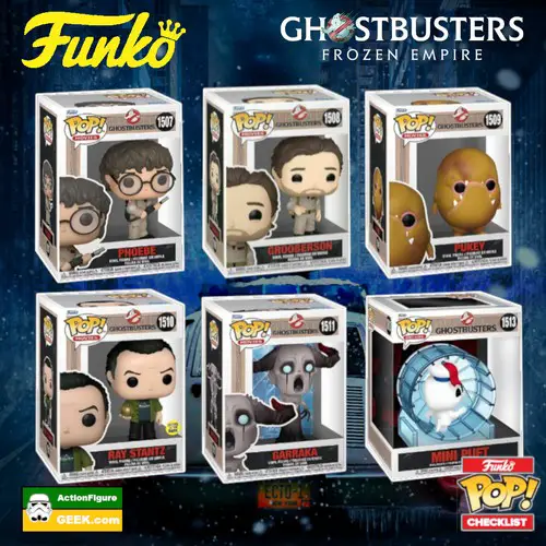 Ghostbusters - Frozen Empire Funko Pops - Checklist and Buyers Guide