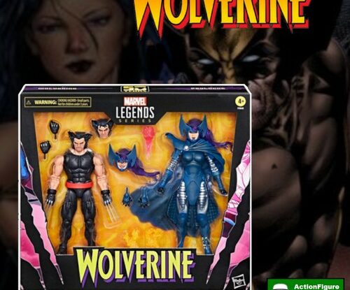 Marvel Legends Wolverine and Psylocke 6-Inch Action Figure 2-Pack
