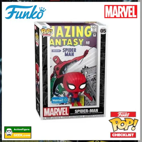 05 Amazing Spider-Man Comic Cover Funko Pop Walmart Exclusive