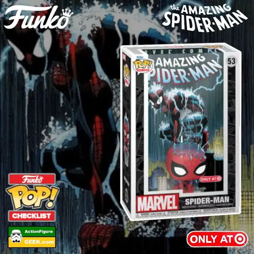 53 Amazing Spider-Man Comic Cover Funko Pop! Comic Target Exclusive